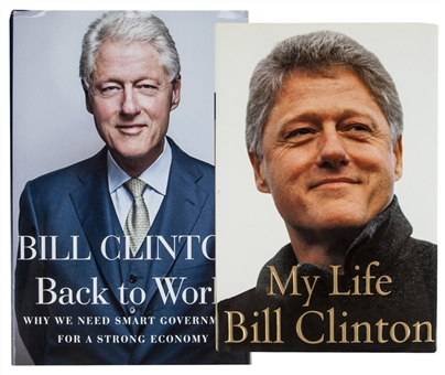 Bill Clinton Signed Books Lot of (2)(SGC/JSA)